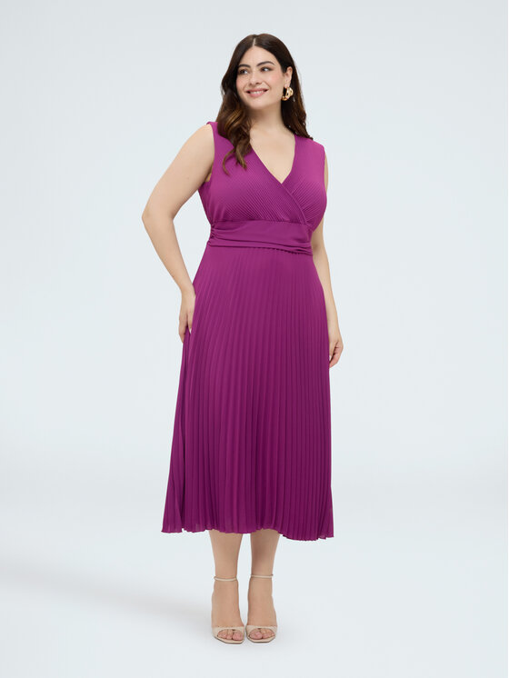 Fiorella Rubino Fiorella Rubino Sukienka koktajlowa 7012T001853N029 Różowy A-Line Fit
