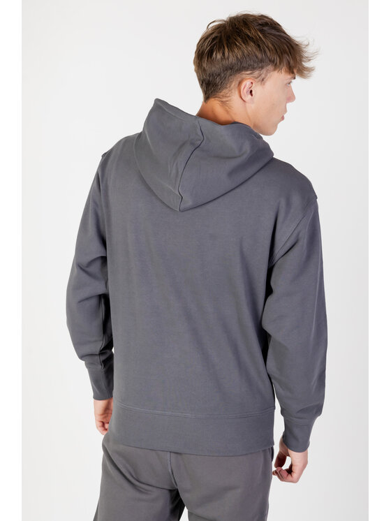 BOSS BOSS Felpa WEBASICHOOD Grigio Basic Fit