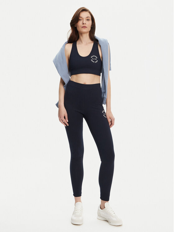 Tommy Hilfiger Tommy Hilfiger Biustonosz top UW0UW05891 Granatowy