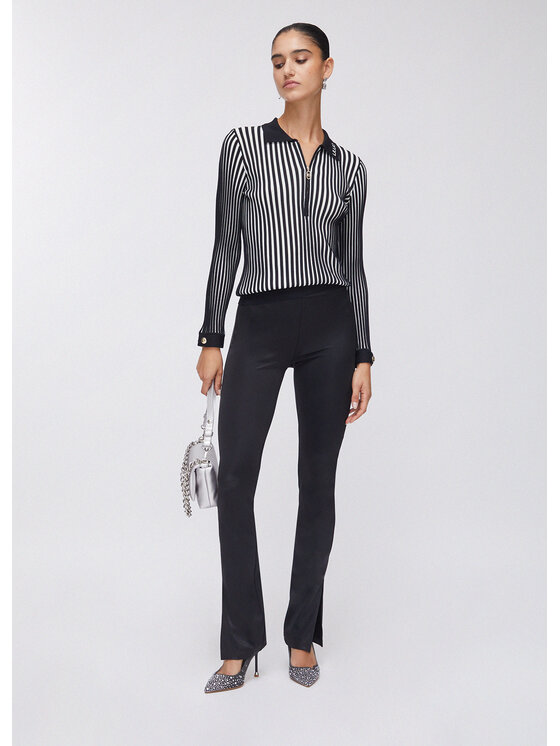 Liu Jo Liu Jo Sweter TA6115MS55N03L44 Czarny Regular Fit