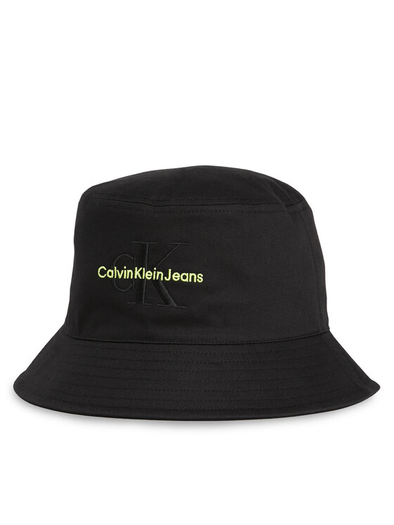 Pălărie Calvin Klein Jeans Monogram Bucket Hat K60K611029 Negru
