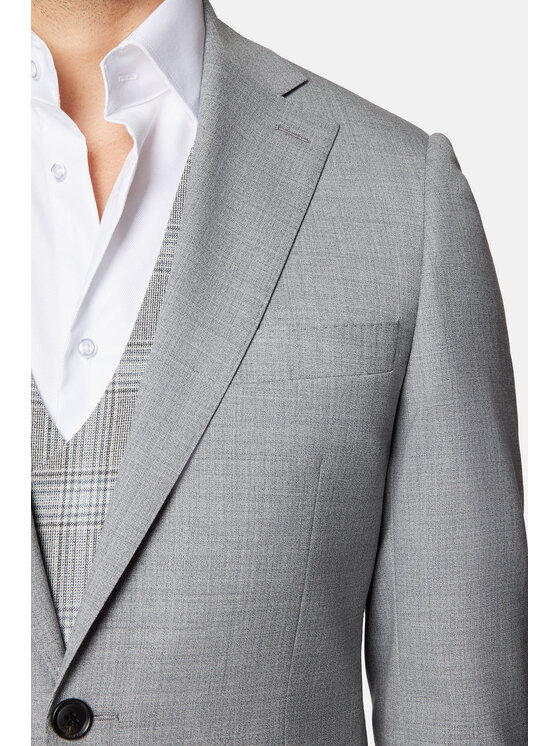 Lancerto Lancerto Garnitur Torreon GA073124000015 Szary Slim Fit