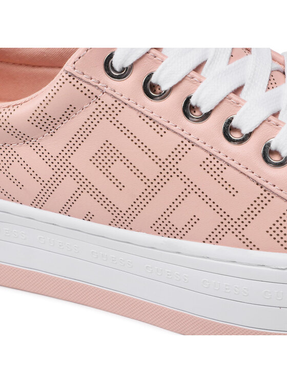 Guess Guess Sneakers aus Stoff Bells3 FL5B3L ELE12 Rosa