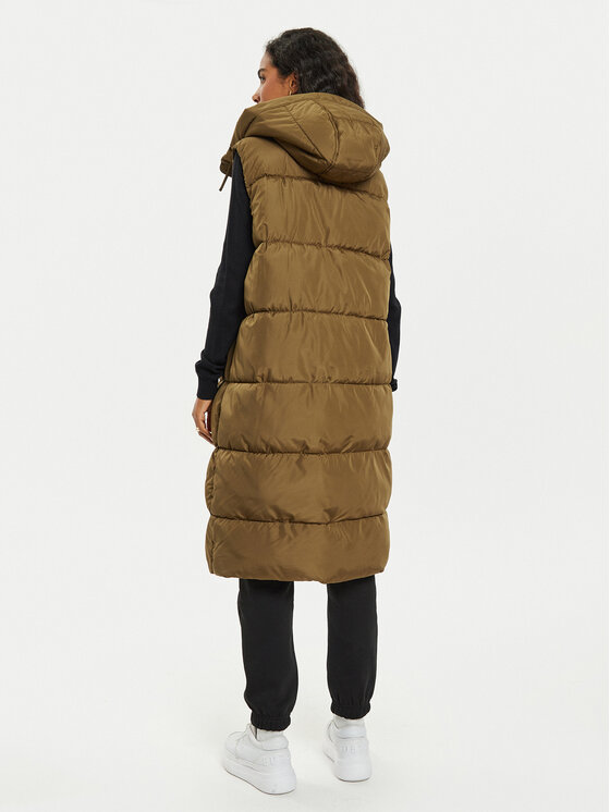 Vero Moda Vero Moda Prsluk Ligaane 10298757 Smeđa Regular Fit