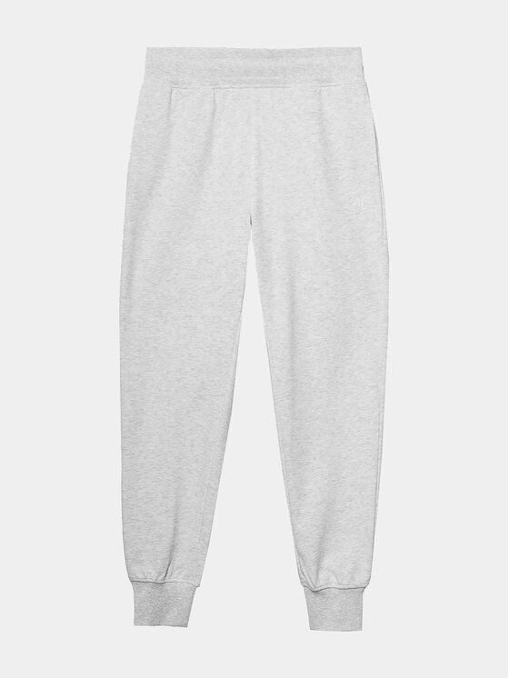4F 4F Долнище анцуг 4FWSS24TTROF606 Сив Regular Fit