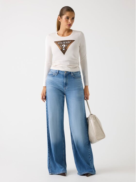 Guess Guess T-Shirt 179012 Biały Classic Fit