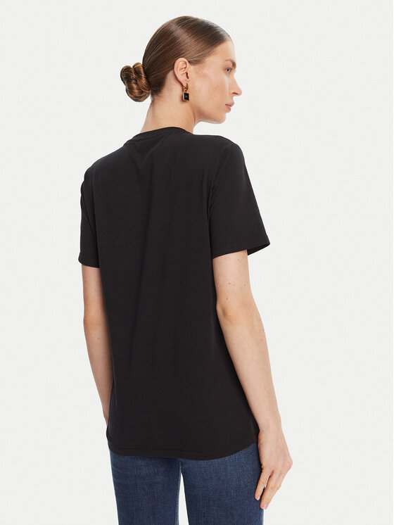 Elisabetta Franchi Elisabetta Franchi T-särk MA-028-56E2-V240 Must Regular Fit