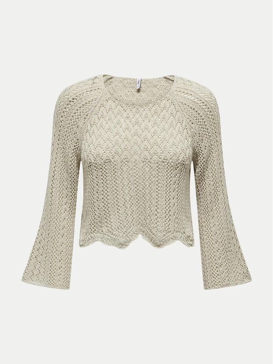 ONLY ONLY Pulover Nola 15233173 Gri Regular Fit