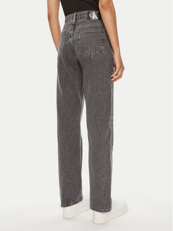 Calvin Klein Jeans Calvin Klein Jeans Jeans hlače J20J223657 Siva Straight Fit