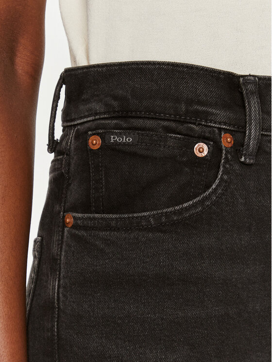 Polo Ralph Lauren Polo Ralph Lauren Jeans hlače 211890134001 Črna Super Slim Fit