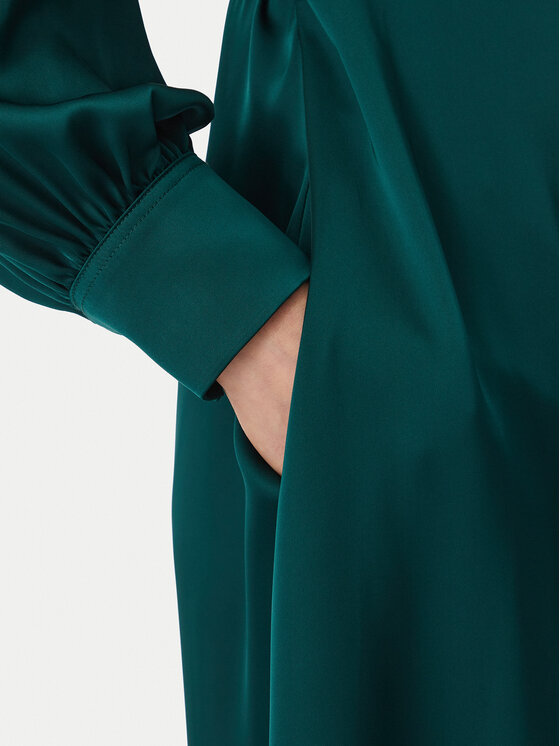 KARL LAGERFELD KARL LAGERFELD Každodenné šaty B4W13009 Tmavo zelená Regular Fit