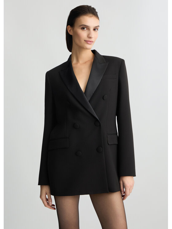 Liu Jo Giacca da donna CA5083T2527A3573 Nero Regular Fit