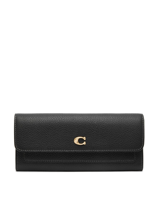 Coach Coach Große Damen Geldbörse CAO17 Schwarz