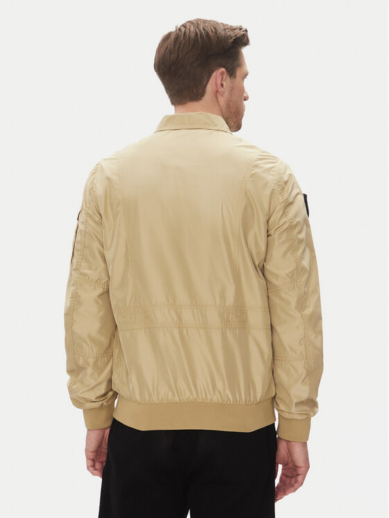 Aeronautica Militare Aeronautica Militare Prechodná bunda 251AB2071CT3081 Béžová Regular Fit