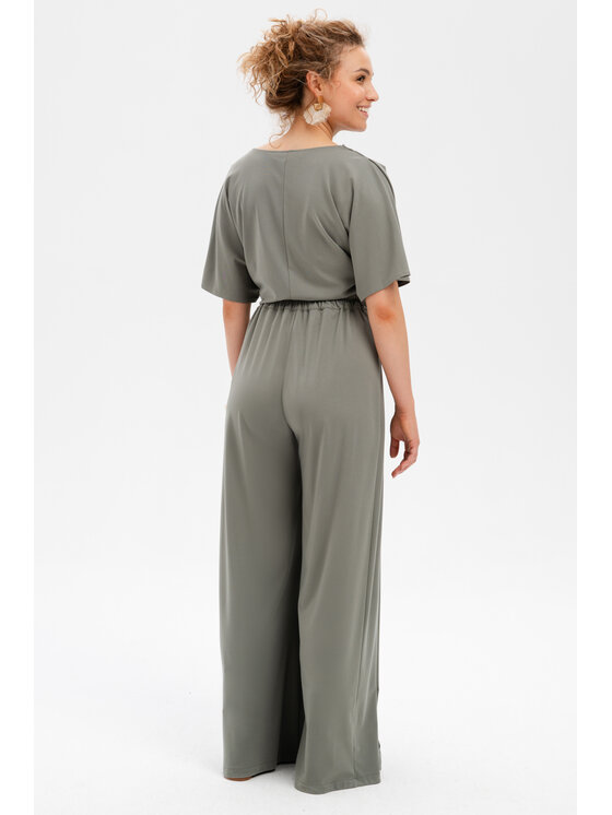 blue shadow blue shadow Bluzka Binni Khaki Regular Fit