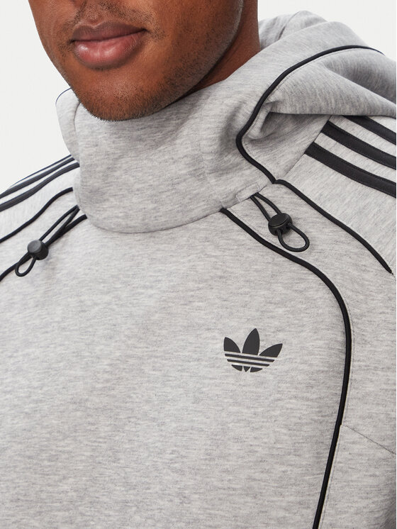 adidas adidas Hanorac Spacer Teamgeist 26 Cutline Hoodie KR9653 Gri Regular Fit