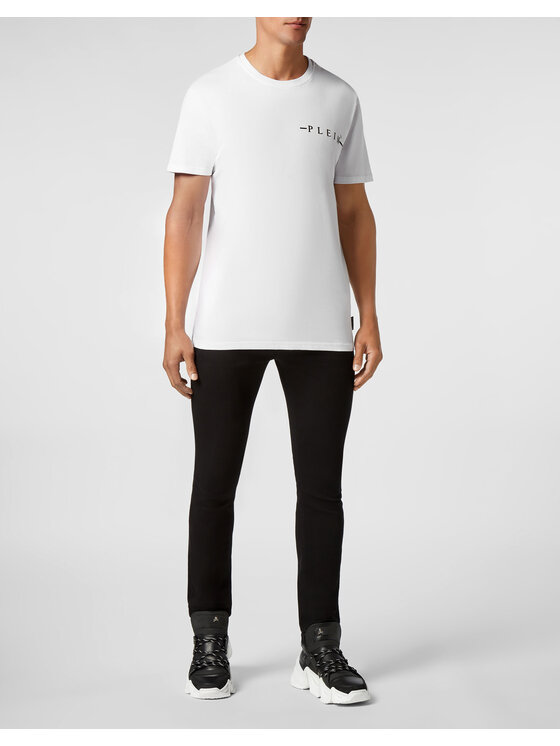 PHILIPP PLEIN PHILIPP PLEIN T-Shirt 30938 Biały Regular Fit