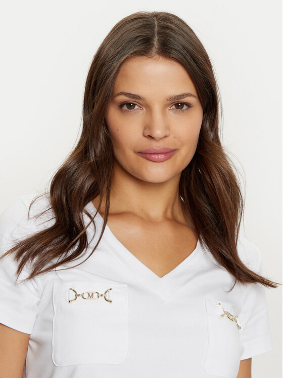Marciano Guess Marciano Guess T-Shirt 5RGI03 6008A Bílá Regular Fit