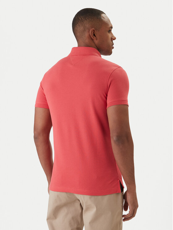 Tommy Hilfiger Tommy Hilfiger Polokošile 1985 MW0MW17771 Korálová Slim Fit