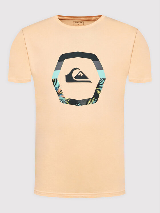 Quiksilver Quiksilver T-särk Uprise EQYZT06663 Oranž Regular Fit