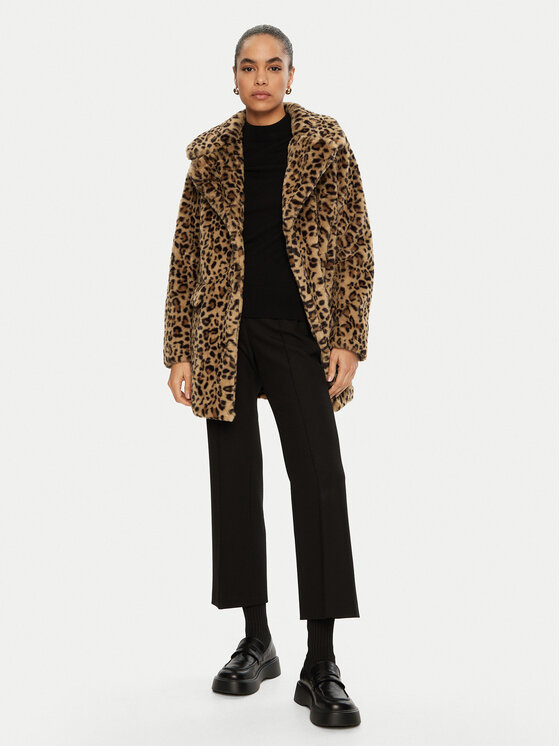 Vero Moda Vero Moda Futro Lissy 10328799 Brązowy Loose Fit