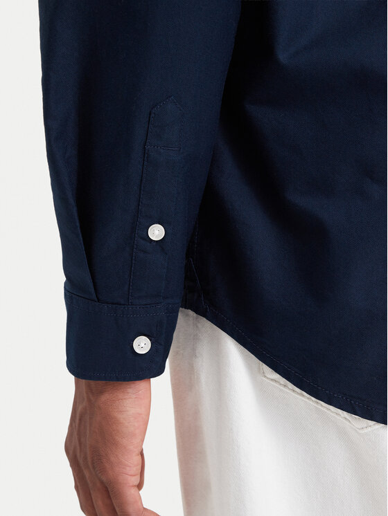 Tommy Jeans Tommy Jeans Marškiniai Oxford DM0DM23711 Tamsiai mėlyna Regular Fit