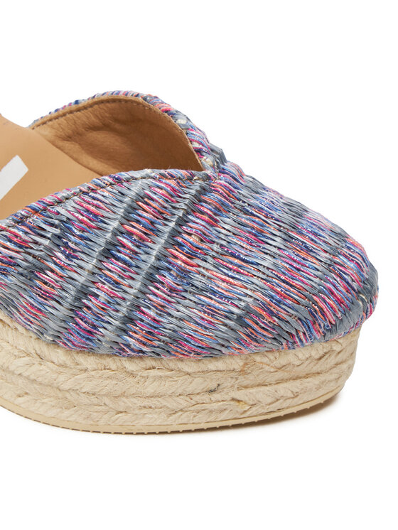 Manebi Manebi Espadrillas Acapulco Heart-Shaped Wedge Espadrilles G 0.6 WH Rosa