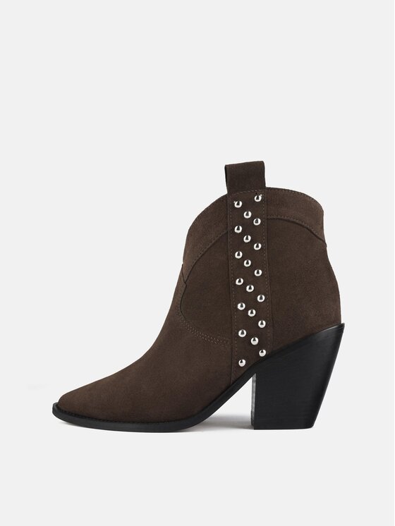 L37 L37 Polokozačky ELECTRIC FEEL Hnědá