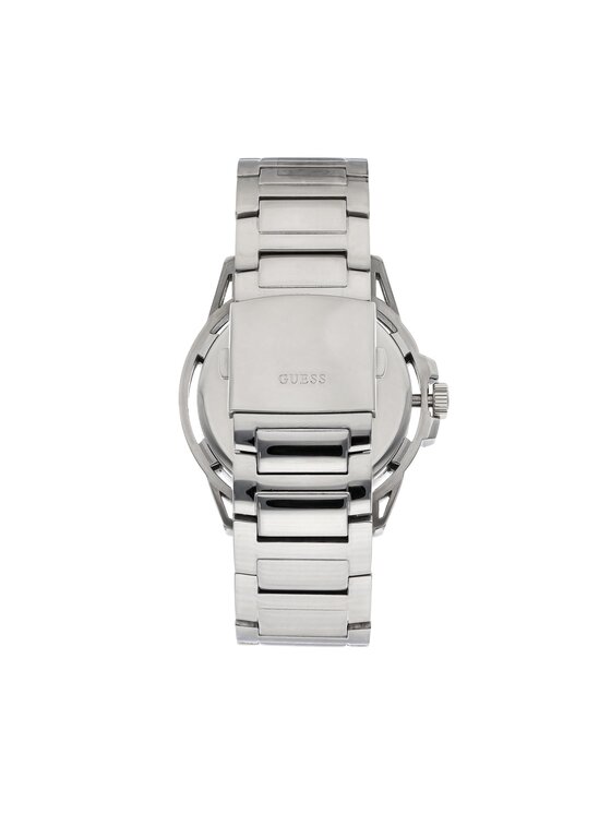 Guess Guess Ročna ura King GW0497G1 Srebrna