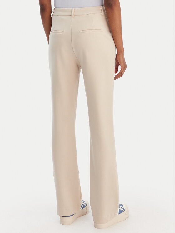 Guess Guess Pantaloni di tessuto W6RB11 KCMU2 Beige Straight Leg