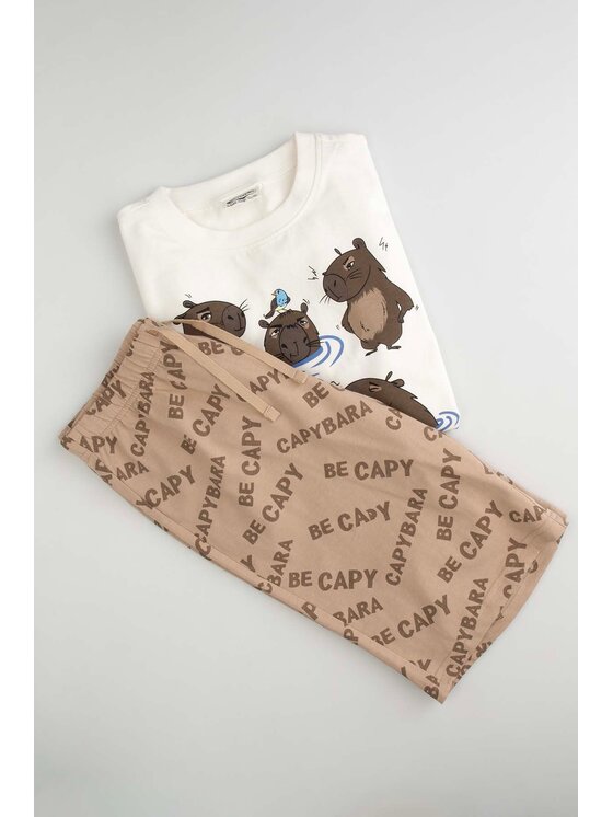 Coccodrillo Coccodrillo Pyžamo WC6448218PJS-022 Farebná Regular Fit