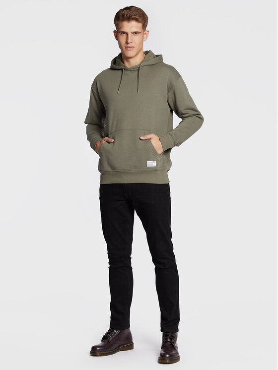 Solid Solid Sweatshirt 21107420 Grün Relaxed Fit