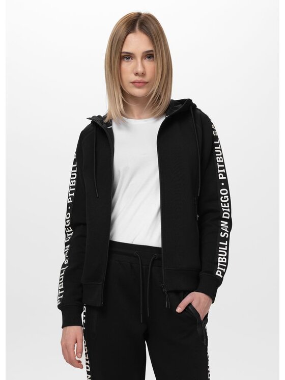 PITBULL PITBULL Bluza TAPE EXPLORY Czarny Regular Fit