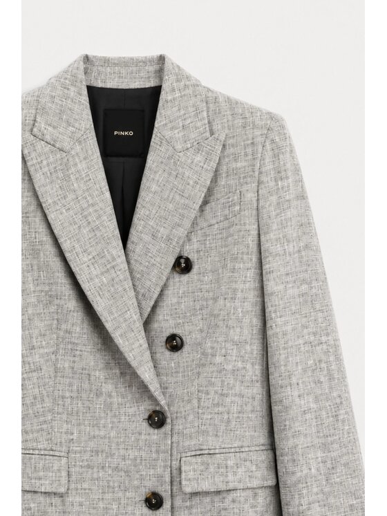 PINKO PINKO Sako Amalfi Světle šedá Regular Fit