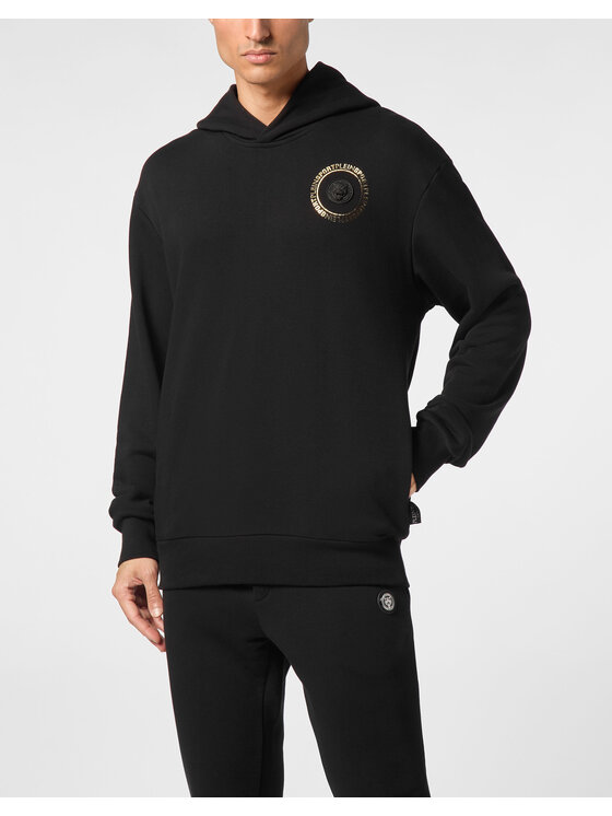 Plein Sport Plein Sport Bluza 19571 Czarny Regular Fit