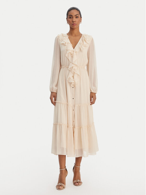 Morgan Morgan Vsakodnevna obleka 261-ROMANCE Roza Regular Fit