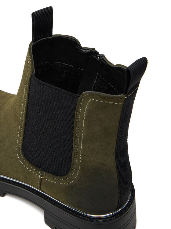 JENNY JENNY Kotníková obuv s elastickým prvkem CEO-WS13202-05 Khaki
