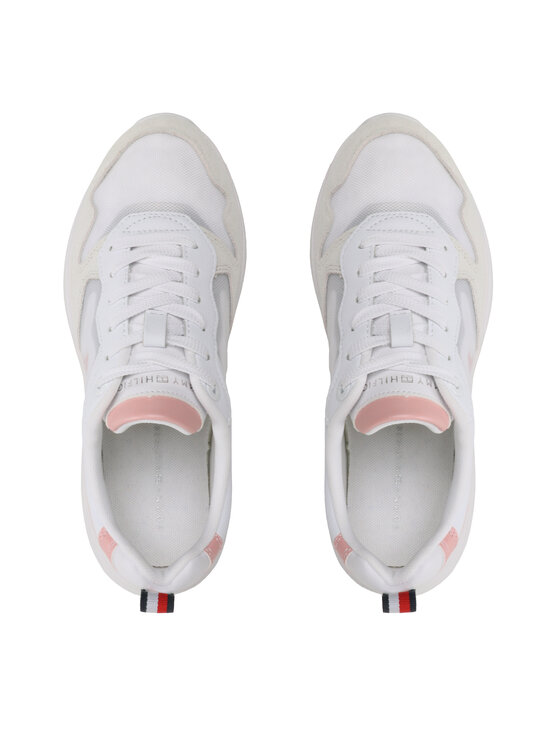 Tommy Hilfiger Tommy Hilfiger Αθλητικά Sporty Th Runner FW0FW06952 Λευκό