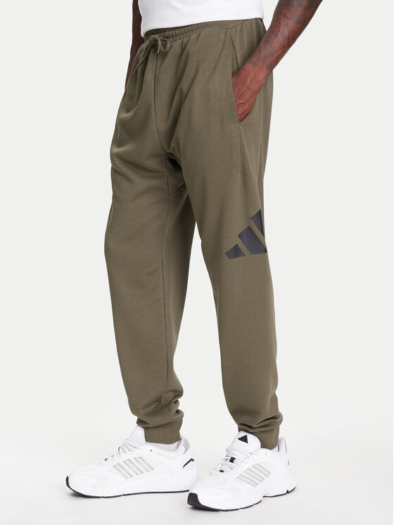 adidas adidas Teplákové kalhoty Essentials Big Logo JE8970 Khaki Regular Fit