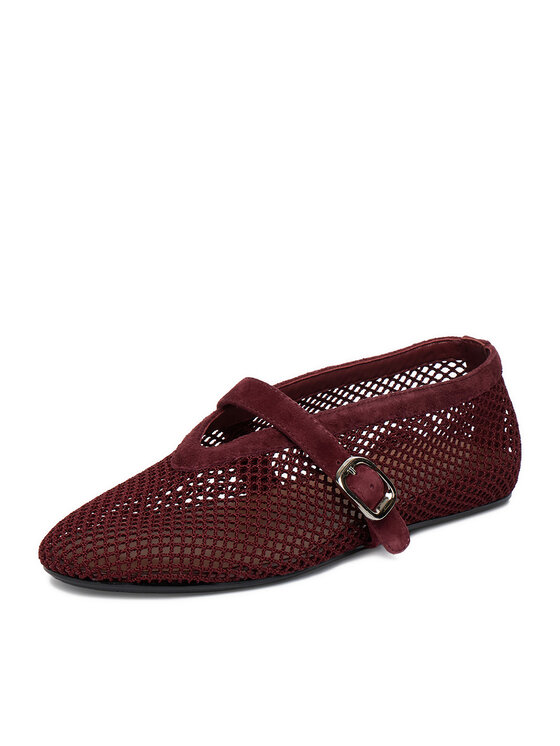Badura Badura Балетки MIMOSA-SLT-24067P-52 Бордовий