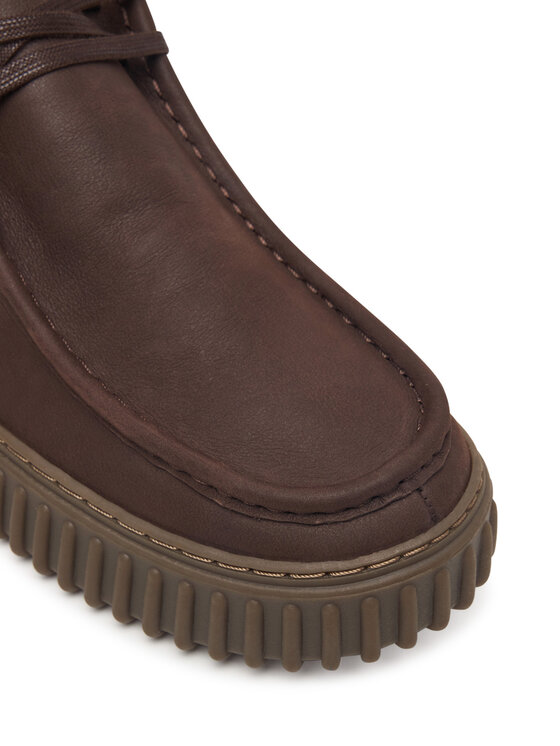 Clarks Clarks Poltopánky Torhill Hi 26327242 Hnedá