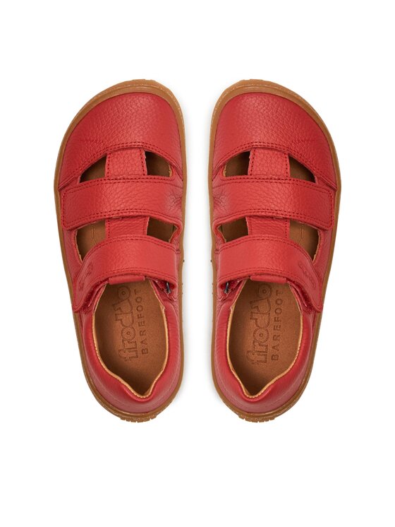 Froddo Froddo Sandały Barefoot Sandal G3150266-5 D Czerwony
