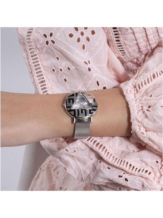 Guess Guess Hodinky GW0527L1 Strieborná