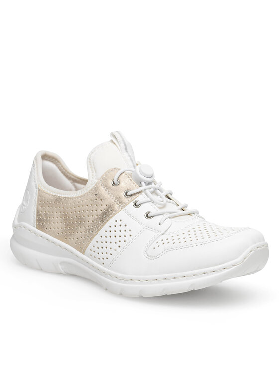 Rieker Rieker Sneakersy L3254-80 Biela