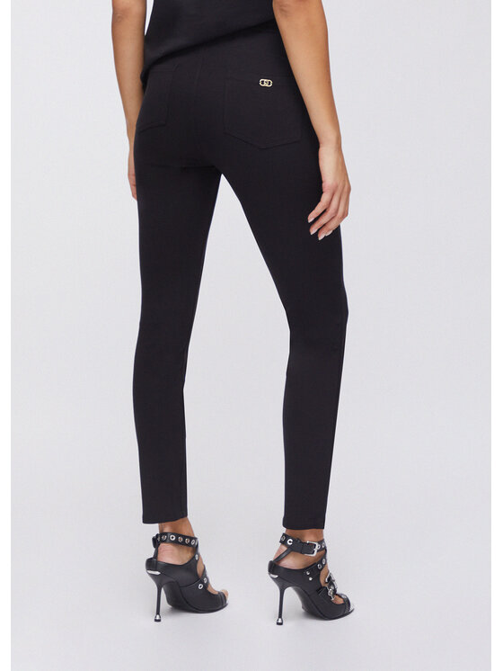 Liu Jo Liu Jo Pantaloni di tessuto TA6027JS18222222 Nero Regular Fit