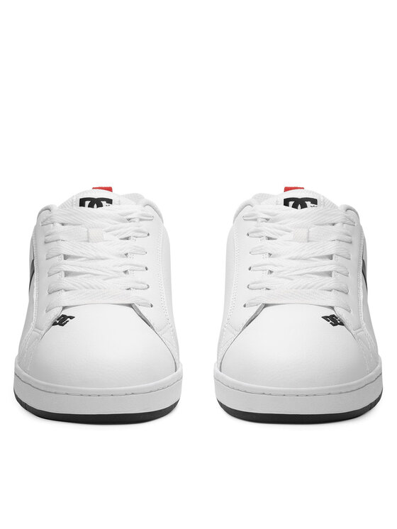 DC DC Sneakersy COURT GRAFFIK SQ ADYS100442-WLK Biały