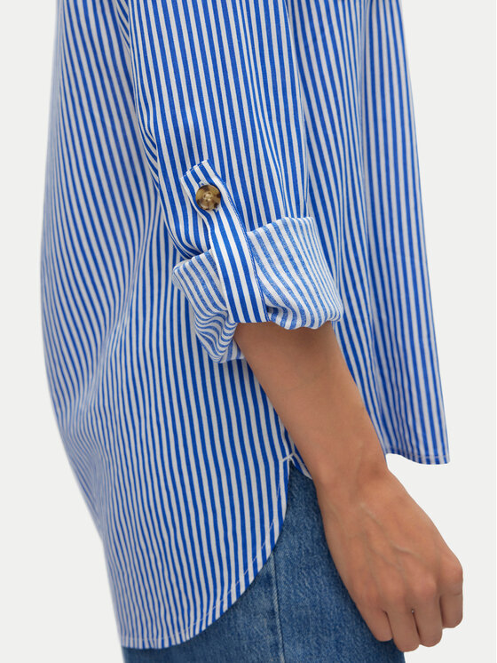 Vero Moda Vero Moda Πουκάμισο Bumpy 10275283 Μπλε Regular Fit