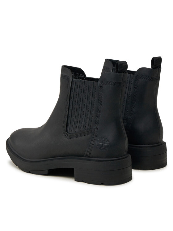 Timberland Timberland Kotníková obuv s elastickým prvkem TB0A2PBBW021 Černá