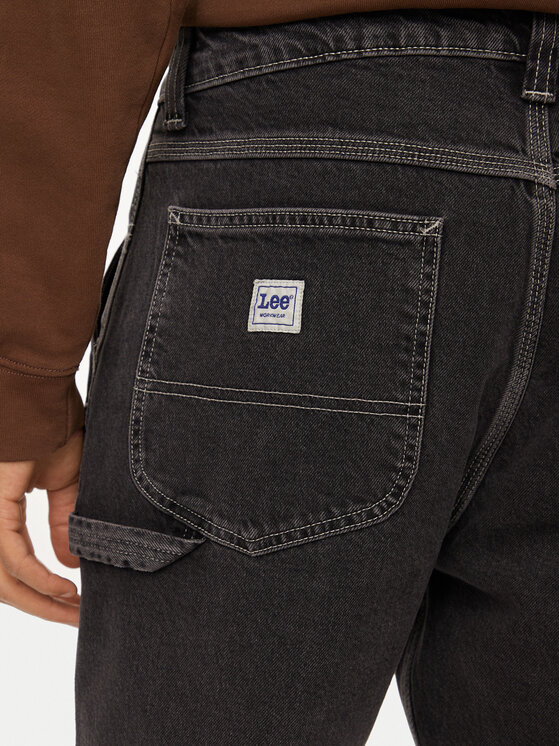 Lee Lee Jeans Carpenter 112355778 Nero Relaxed Fit