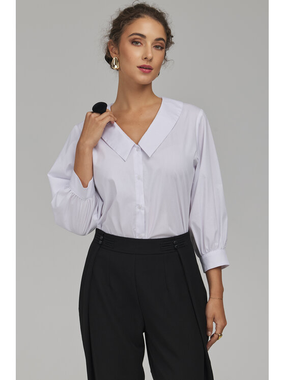 NIFE NIFE Kalhoty z materiálu SD146 Černá Regular Fit